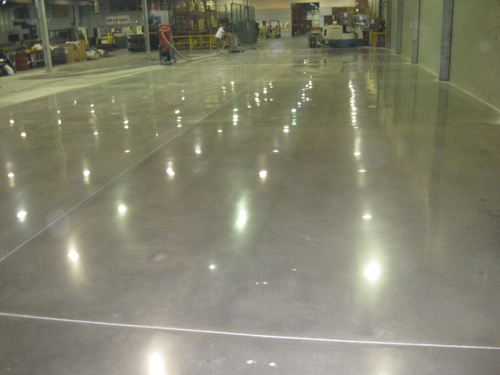 Ellcon Industrial Concrete Polished Floor By Liquid Floors Greenville, South Carolina