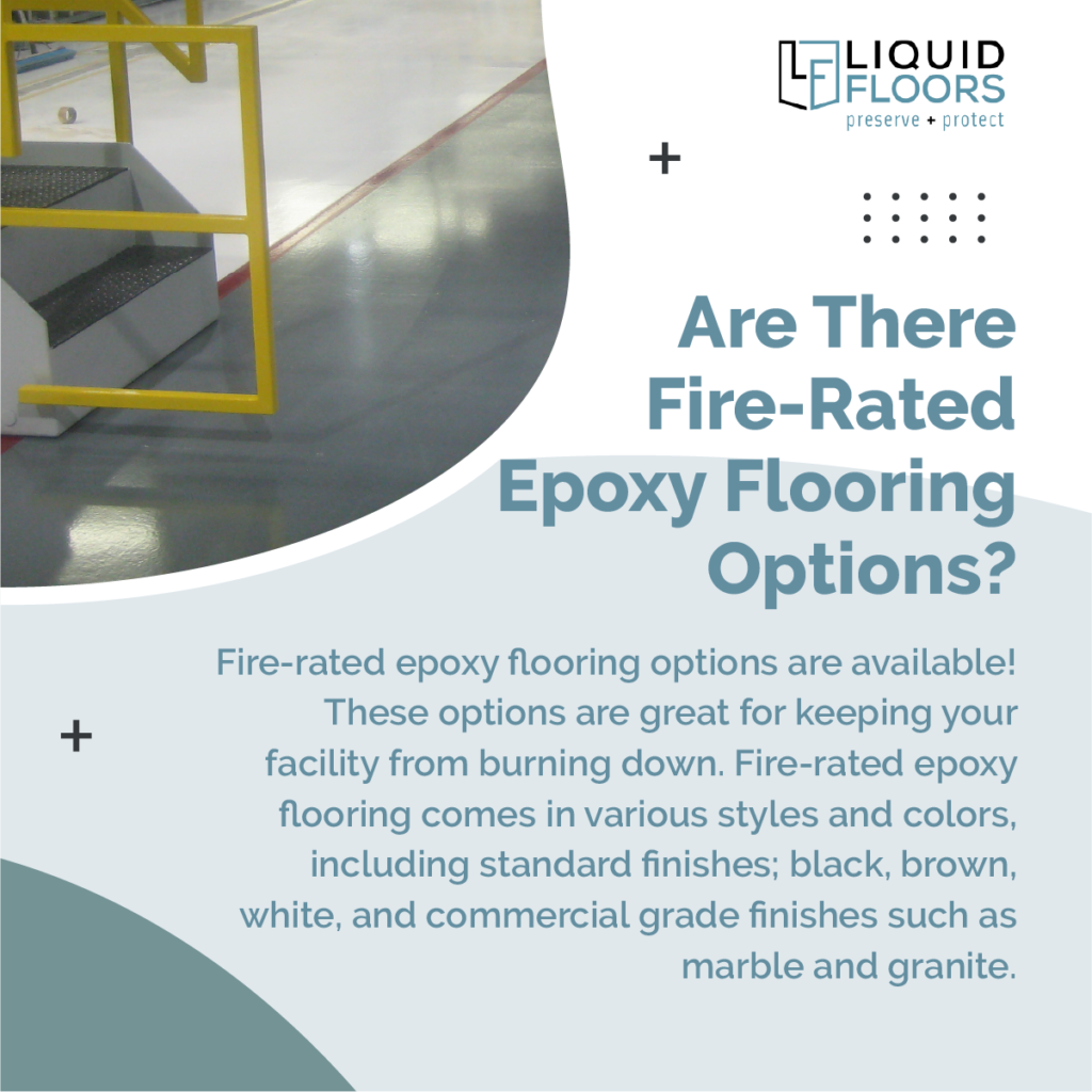fire rated epoxy floor options