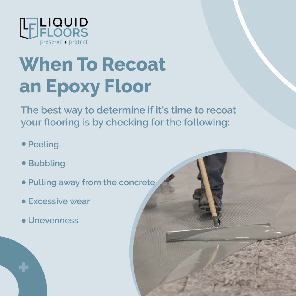 when to recoat an epoxy floor