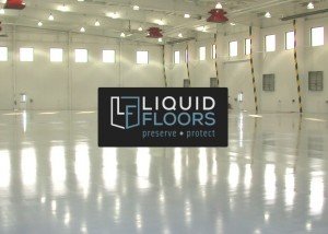 Bank of America Hangar Epoxy Flooring Installation By Liquid Floors Industrial Flooring