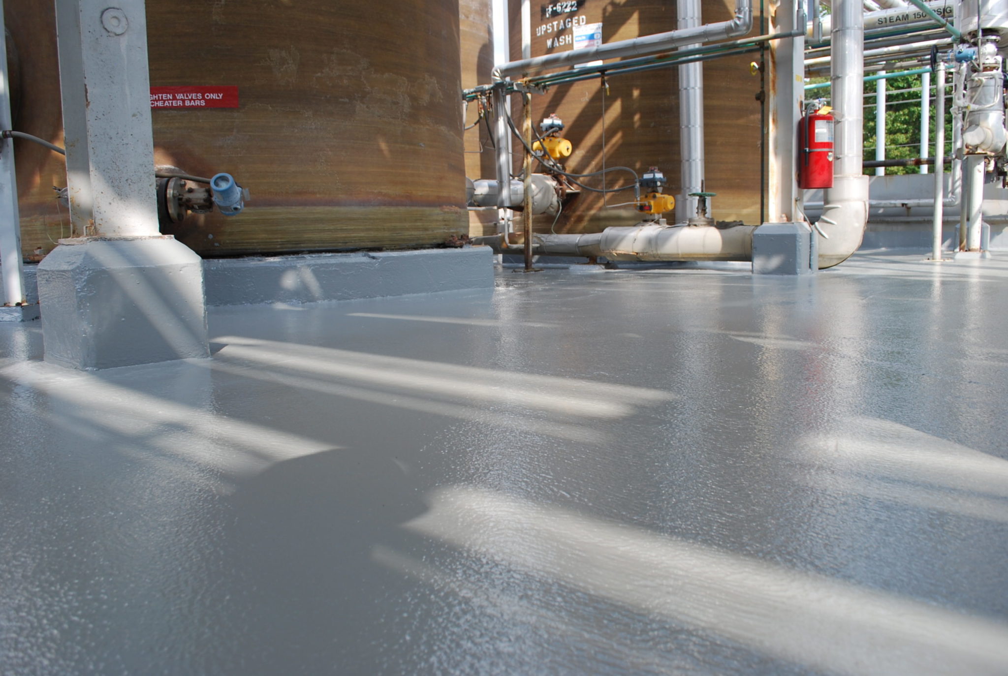 Chemical Resistant Concrete Floor | Coating vs Polishing | Liquid Floors