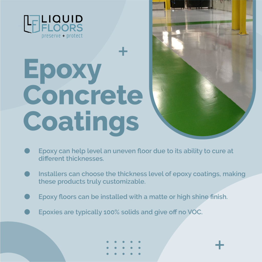 epoxy concrete coatings