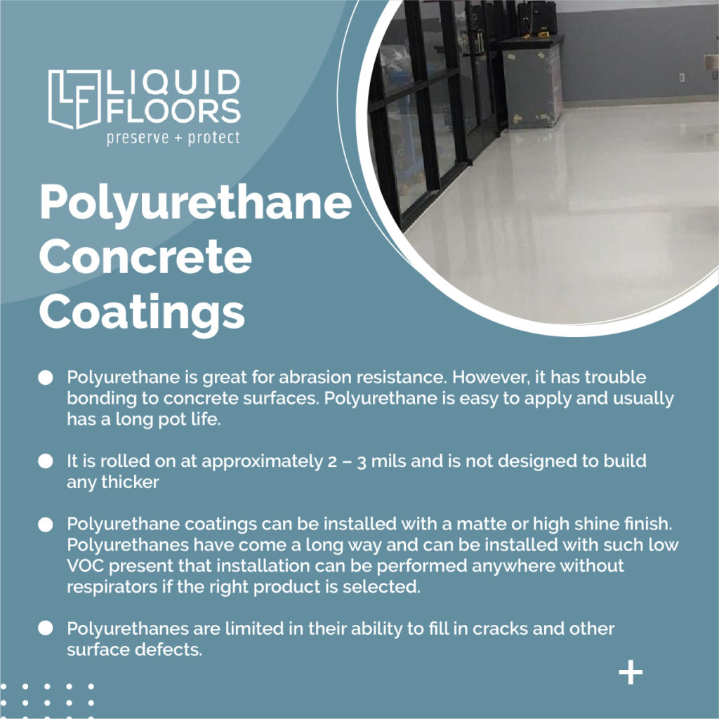 polyurethane concrete floor coatings